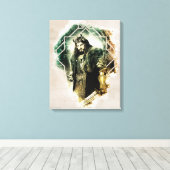 THORIN OAKENSHIELD™ - koning onder de bergen Canvas Afdruk (Insitu (Houten vloer))