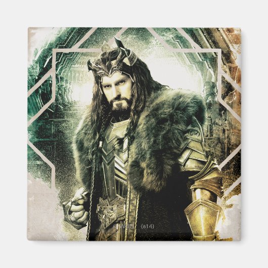 THORIN OAKENSHIELD™ - koning onder de bergen Magneet (Voorkant)