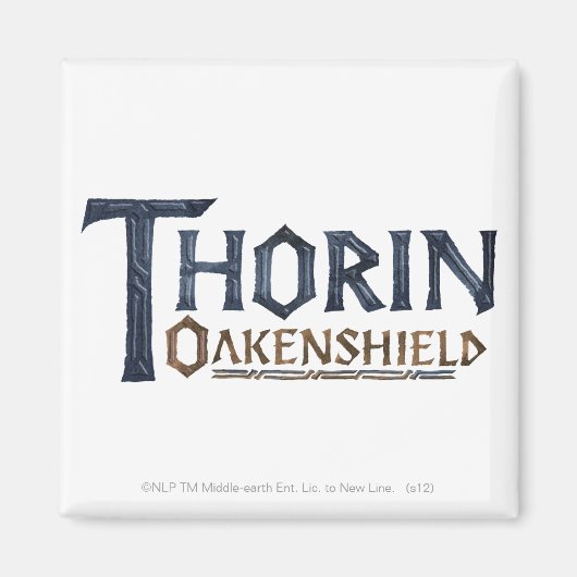 THORIN OAKENSHIELD™ Logo Blue Magneet (Voorkant)