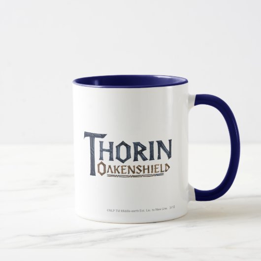 THORIN OAKENSHIELD™ Logo Blue Mok (Rechts)