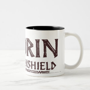 THORIN OAKENSHIELD™ Logo Brown Tweekleurige Koffiemok