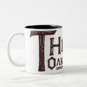 THORIN OAKENSHIELD™ Logo Brown Tweekleurige Koffiemok (Links)