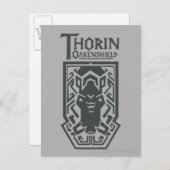 THORIN OAKENSHIELD™ Shield Symbol Briefkaart (Voorkant / Achterkant)