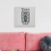 THORIN OAKENSHIELD™ Shield Symbol Canvas Afdruk (Insitu (Woonkamer))