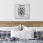 THORIN OAKENSHIELD™ Shield Symbol Canvas Afdruk (Insitu (Slaapkamer))