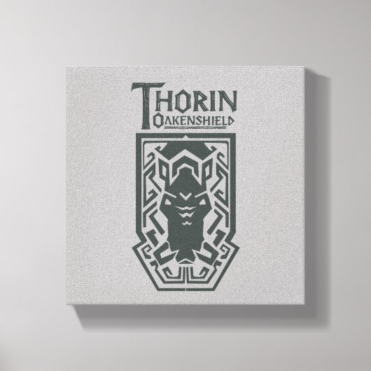 THORIN OAKENSHIELD™ Shield Symbol Canvas Afdruk (Voorkant)