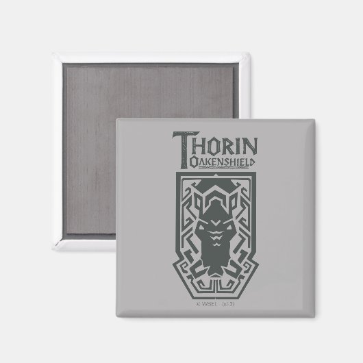 THORIN OAKENSHIELD™ Shield Symbol Magneet (Voorkant / Achterkant)