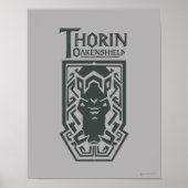 THORIN OAKENSHIELD™ Shield Symbol Poster (Voorkant)