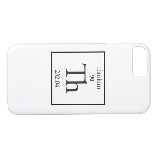 Thorium Case-Mate iPhone Case (Achterkant (Horizontaal))