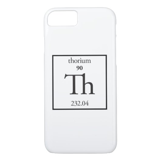 Thorium Case-Mate iPhone Case (Achterkant)