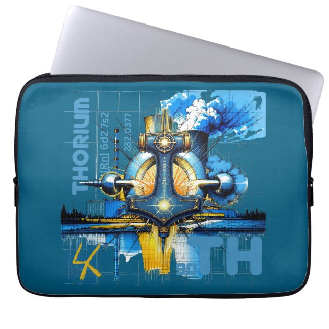 Thorium Laptop Sleeve (Voorkant)
