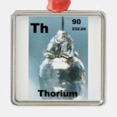 Thorium Metalen Ornament (Voorkant)