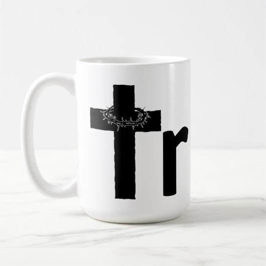 Thorn Cross Waarheid Koffiemok (Links)