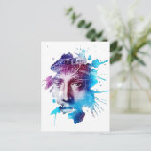Thorn Crown Jesus Christus Passion Abstracte kunst Briefkaart (Staand voorkant)