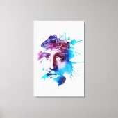 Thorn Crown Jesus Christus Passion Abstracte kunst Canvas Afdruk (Voorkant)