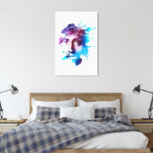 Thorn Crown Jesus Christus Passion Abstracte kunst Canvas Afdruk (Insitu (Slaapkamer))