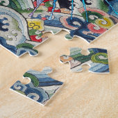 Thorn Crown Jesus Christus Passion Abstracte kunst Legpuzzel (Zijkant)