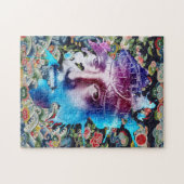 Thorn Crown Jesus Christus Passion Abstracte kunst Legpuzzel (Horizontaal)