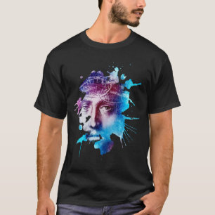 Thorn Crown Jesus Christus Passion Abstracte kunst T-shirt