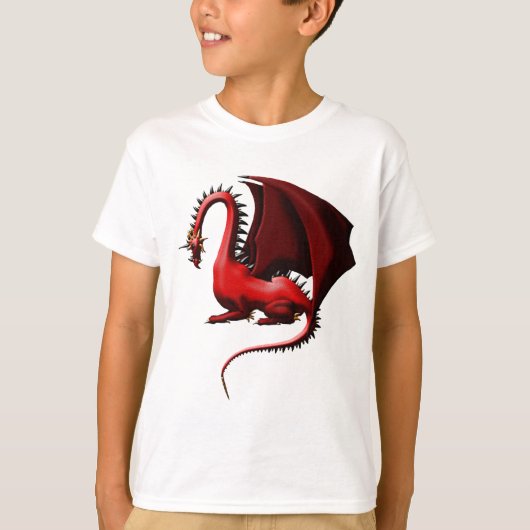 Thorn, de rode draak t-shirt (Voorkant)