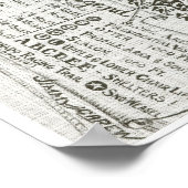 Thorn Mountain 1949 Trail Map Poster (Hoek)