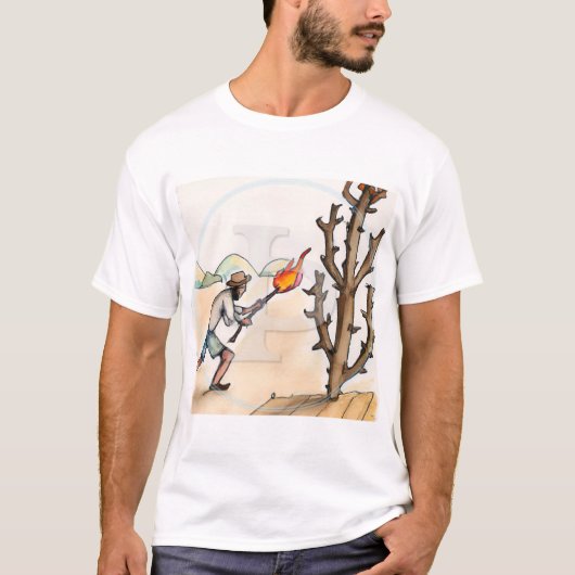 Thorn Rune Art ᚦ | Angelsaksische Viking Runic T-shirt (Voorkant)