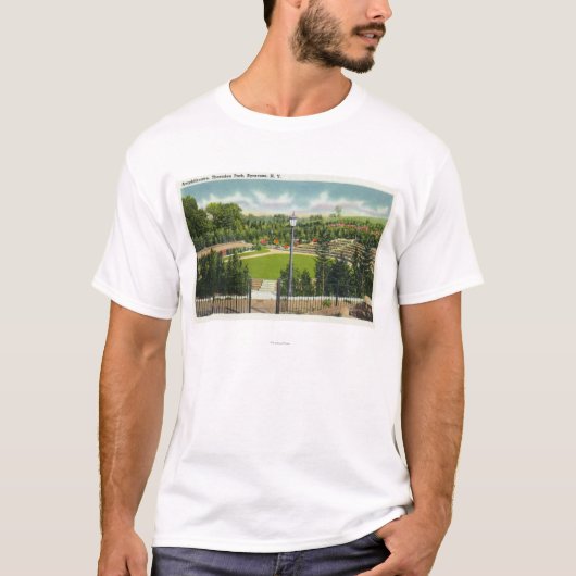 Thornden Park Amphitheater Uitzicht T-shirt (Voorkant)