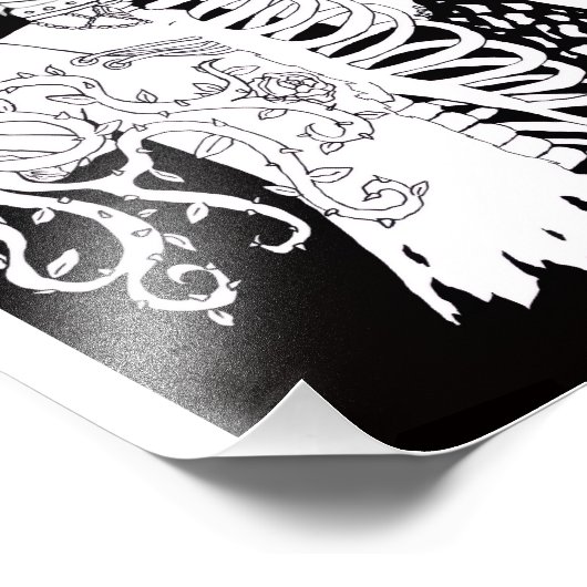 Thorned Duality Print Foto Afdruk (Hoek)