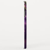 Thornenkroon op Paarse stoffen ontwerp Case-Mate iPhone Case (Achterkant/rechts)