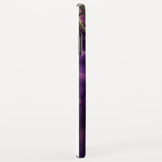 Thornenkroon op Paarse stoffen ontwerp Case-Mate iPhone Case (Achterkant/rechts)