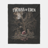 Thorns of Eden - Gothic Streetwear Design Fleece Deken (Voorkant)