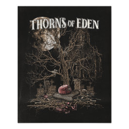 Thorns of Eden - Gothic Streetwear Design Foto Afdruk