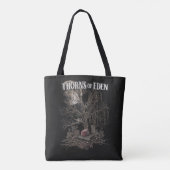 Thorns of Eden - Gothic Streetwear Design Tote Bag (Achterkant)