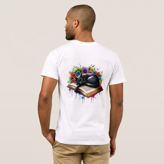 Thorns & Rozen Gothic T-shirt (Achterkant volledig)