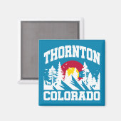 Thornton, Colorado Magneet (Voorkant / Achterkant)