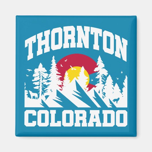 Thornton, Colorado Magneet (Voorkant)