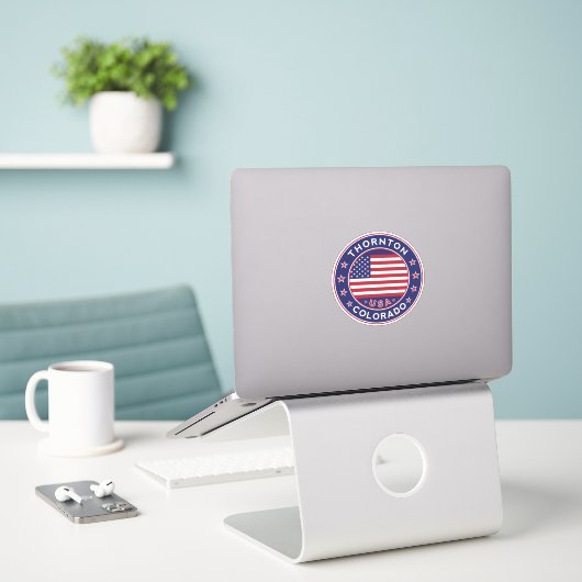 Thornton Colorado, Thornton Sticker (Laptop op bureau)
