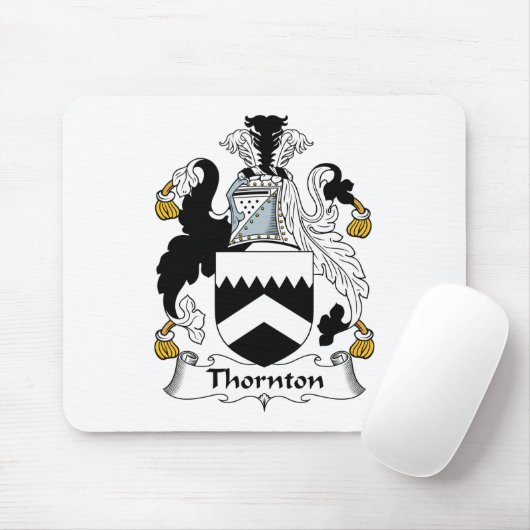 Thornton Family Crest Muismat (Met muis)