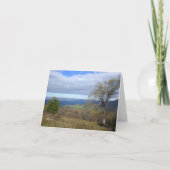 Thornton Gap Uitzicht in het voorjaar Kaart (Voorkant)