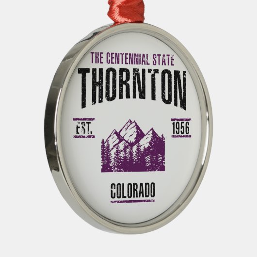 Thornton Metalen Ornament (Rechts)