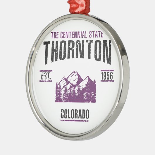Thornton Metalen Ornament (Links)