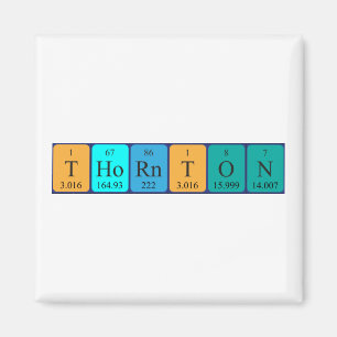 Thornton periodiek table name magnet
