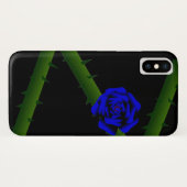 Thorny Blue Roos Case-Mate iPhone Case (Achterkant (horizontaal))