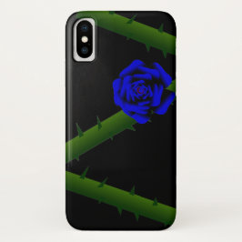 Thorny Blue Roos Case-Mate iPhone Case