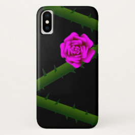 Thorny Pink Rose Case-Mate iPhone Case