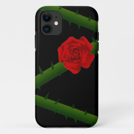 Thorny Red Rose Case-Mate iPhone Case