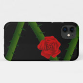 Thorny Red Rose Case-Mate iPhone Case (Achterkant (horizontaal))