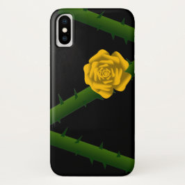 Thorny Yellow Rose Case-Mate iPhone Case