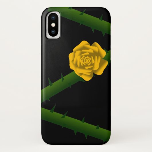 Thorny Yellow Rose Case-Mate iPhone Case (Achterkant)