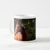 Thoroughbred Clydesdale Horse - Rocky Koffiemok (Voorkant links)